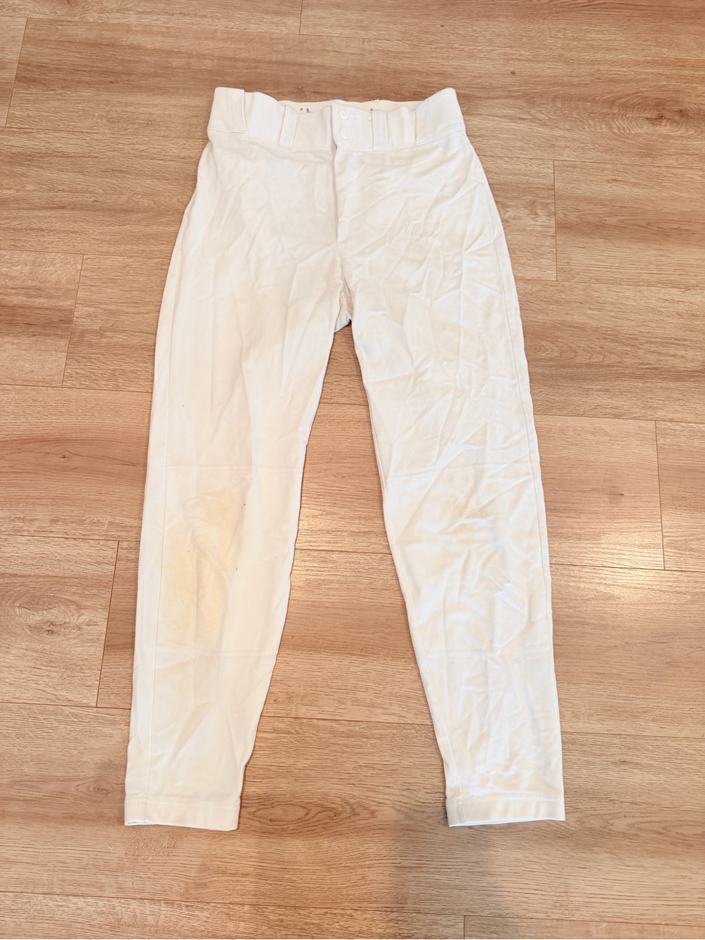 Dirty Mids White Men's Athletic Baseball Pants